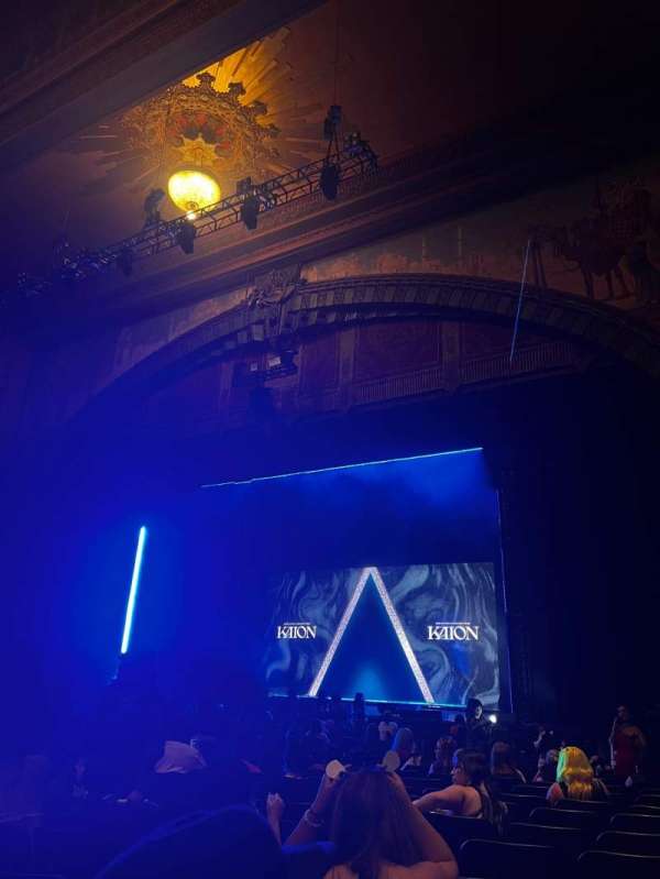 Shrine Auditorium, section: Orchestra RC, row: 19, seat: 50