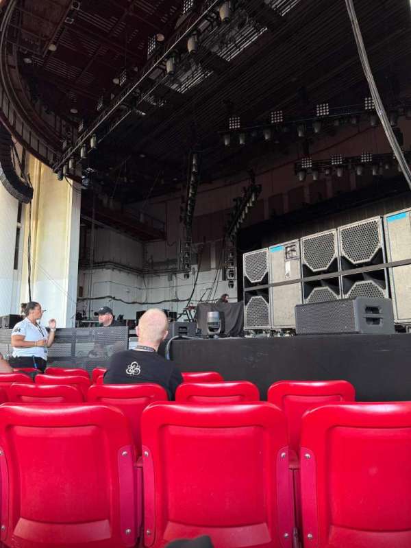 PNC Bank Arts Center, section: 101, row: F, seat: 14