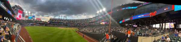 Citi Field, section: 134, row: E, seat: 5