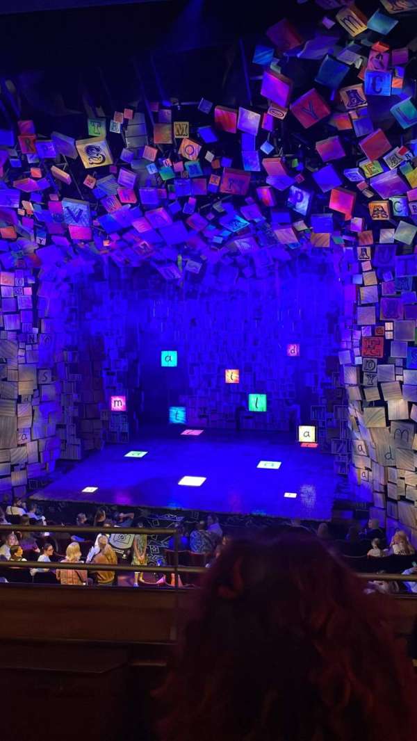 Cambridge theatre, section: Dress Circle, row: C, seat: 11