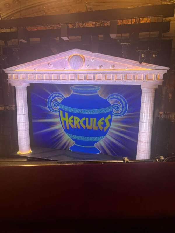 Theatre Royal Drury Lane, section: Grand Circle, row: A, seat: 18