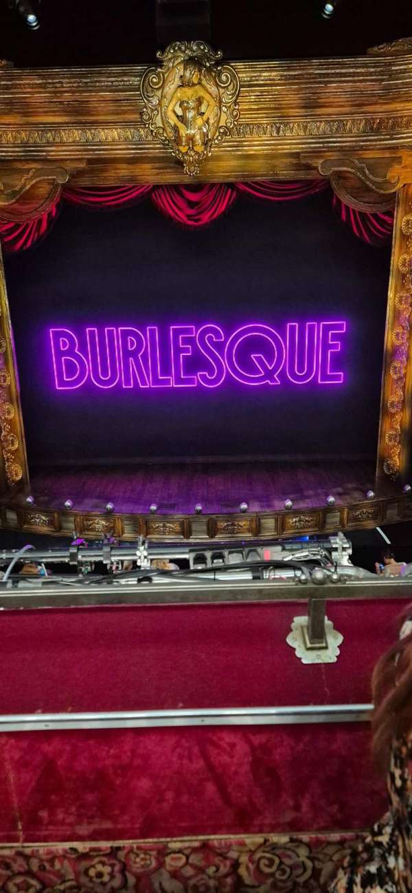Savoy Theatre, section: Dress Circle, row: B, seat: 14