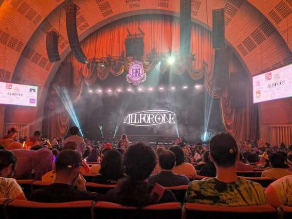 Radio City Music Hall, section: Orchestra 3, row: ZZ, seat: 307