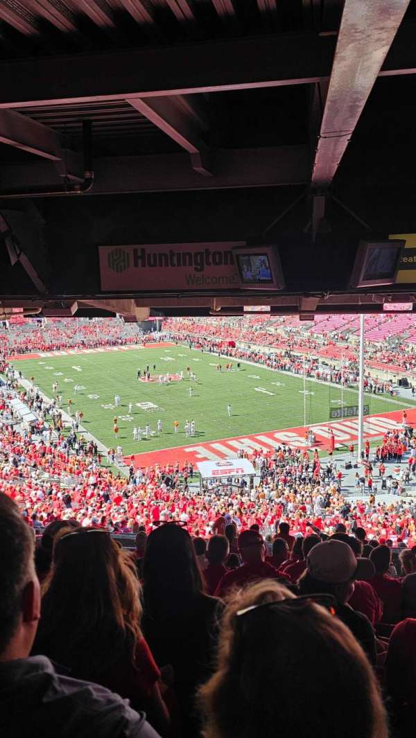 Ohio Stadium, section: 6B, row: 15, seat: 4