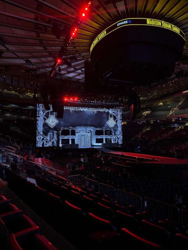 Madison Square Garden, section: 119, row: 7, seat: 13