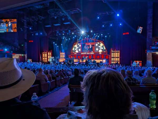 Grand Ole Opry House, section: 10, row: T, seat: 6