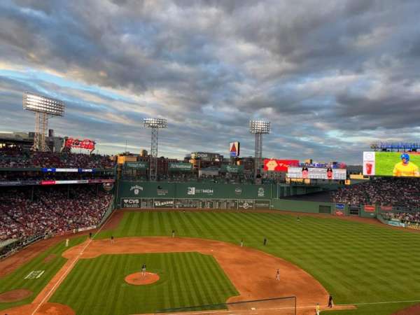 Fenway Park, section: Aura Pavilion Club 3, row: 3, seat: 1