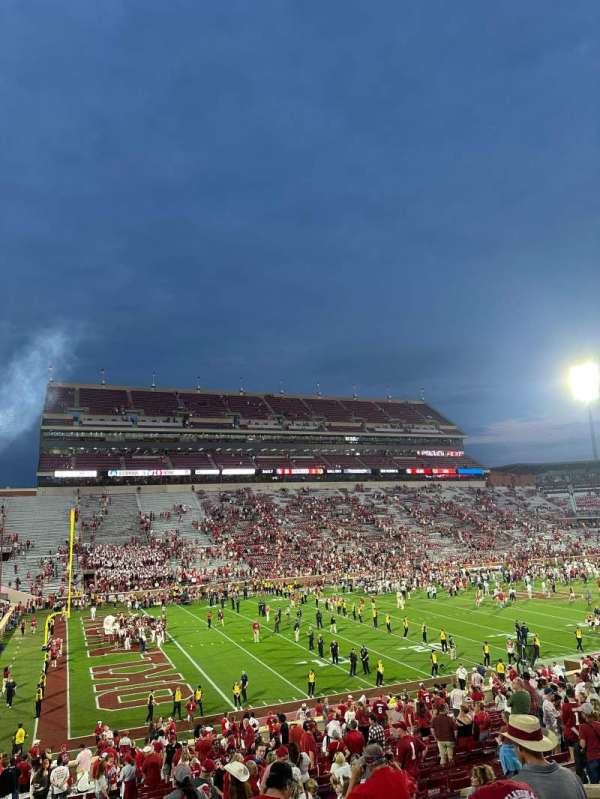 Gaylord Memorial Stadium, section: 10, row: 42, seat: 3