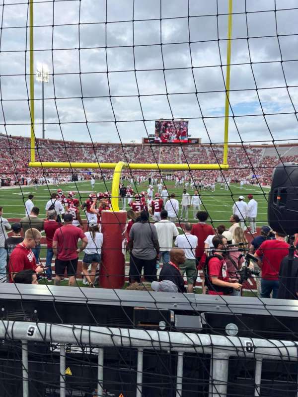 Gaylord Memorial Stadium, section: 42, row: 7, seat: 8