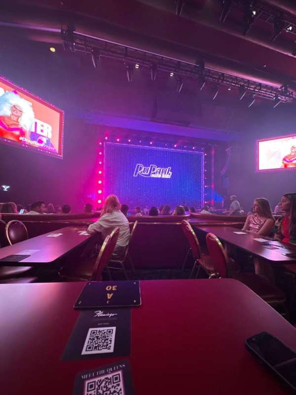 Flamingo Showroom, section: BTH, row: 30, seat: A
