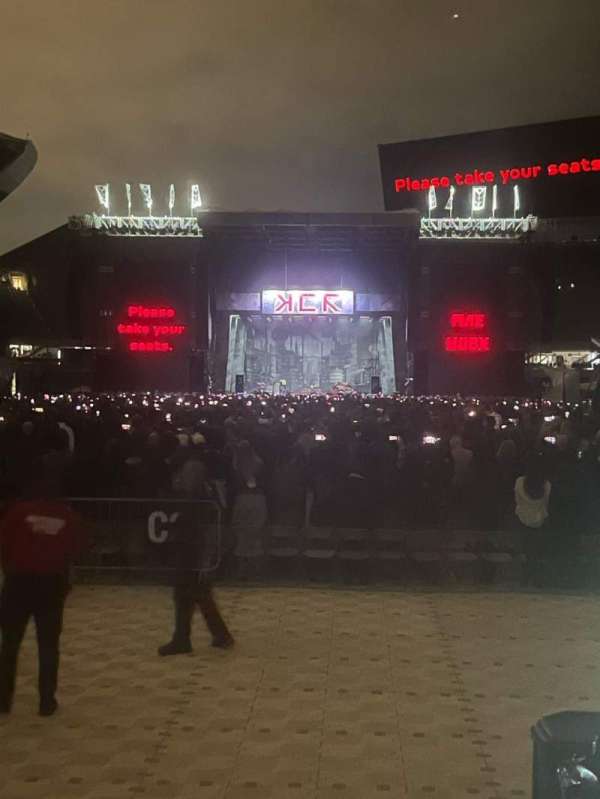 Soldier Field, section: 122, row: 1, seat: 5 and 6