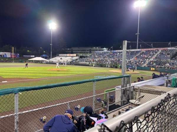 Everett Memorial Stadium, section: L, row: 4, seat: 8
