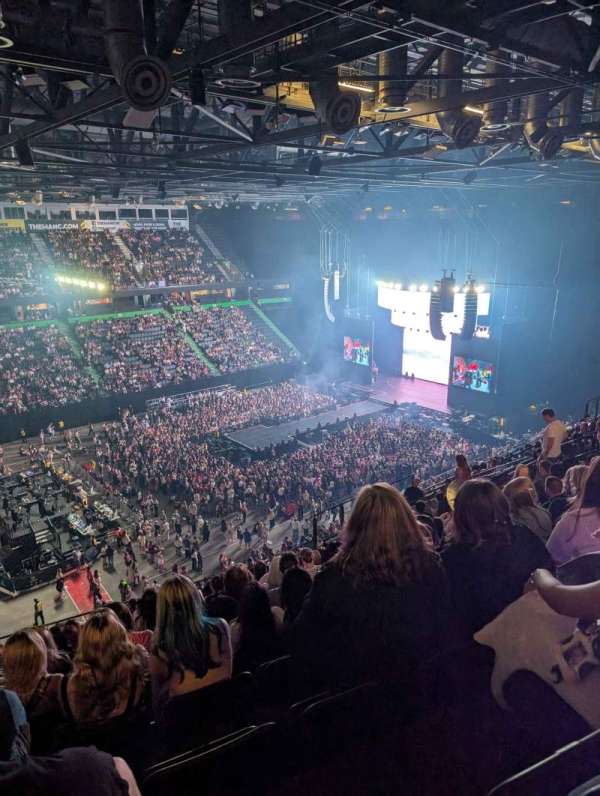 AO Arena, section: 212, row: P, seat: 12