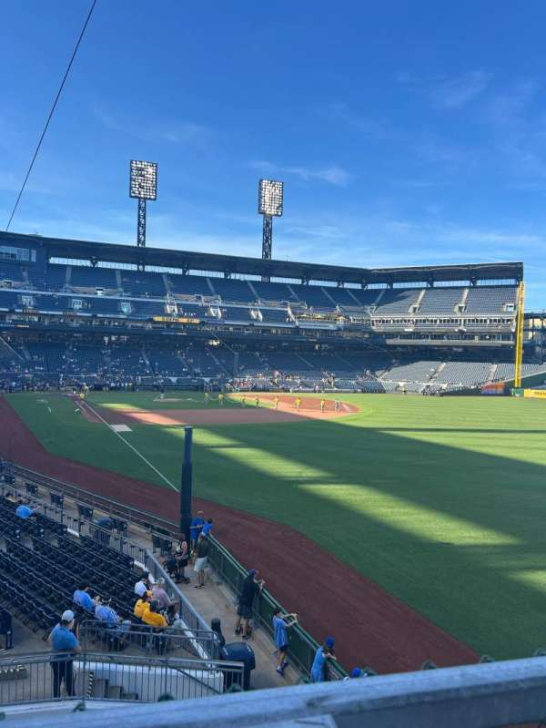 PNC Park, section: 146, row: A, seat: 8