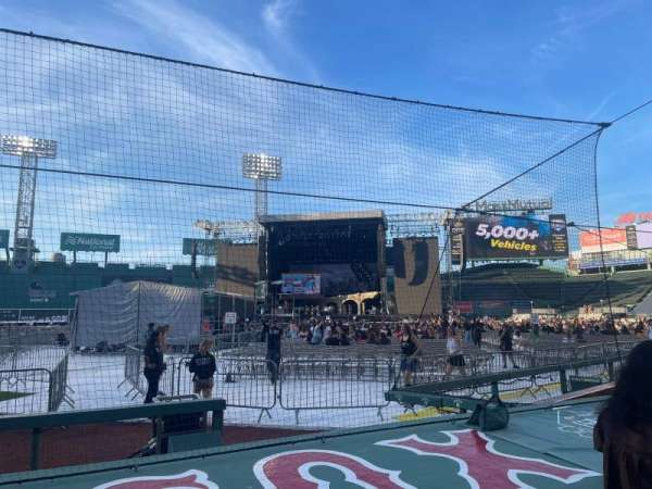 Fenway Park, section: Field Box 23, row: E, seat: 4