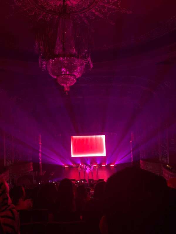 Warner Theatre, Washington D.C., section: Mid-Balcony C, row: FF, seat: 104