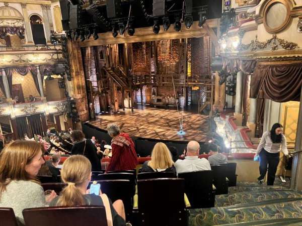 Victoria Palace Theatre, section: Royal Circle, row: G, seat: 1
