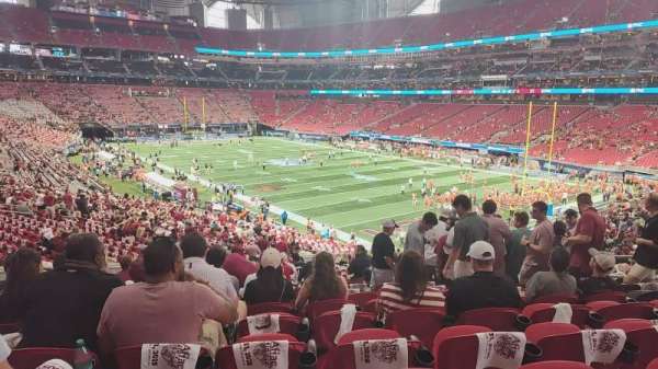 Mercedes-Benz Stadium, section: 104, row: 39, seat: 34