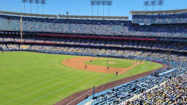 Dodger Stadium, section: 249 Club, row: A, seat: 1