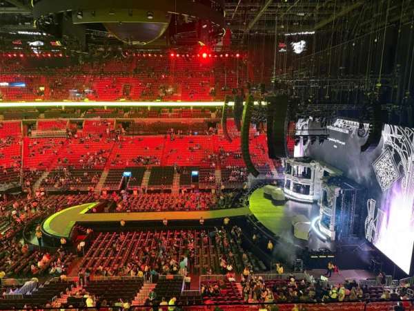 Kaseya Center, section: 308, row: 2, seat: 7