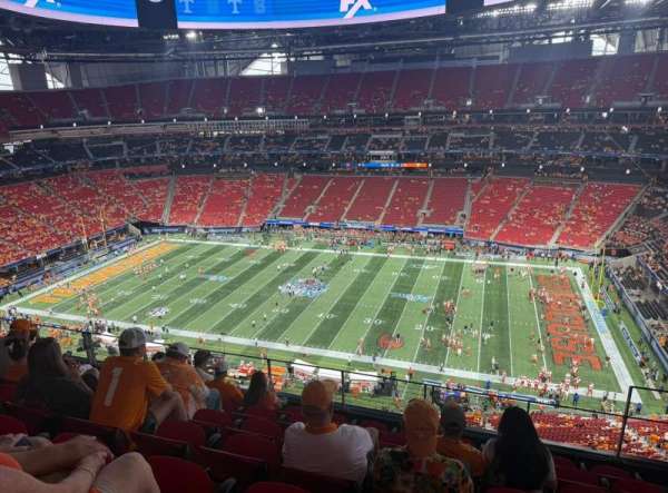 Mercedes-Benz Stadium, section: 309, row: 7, seat: 7