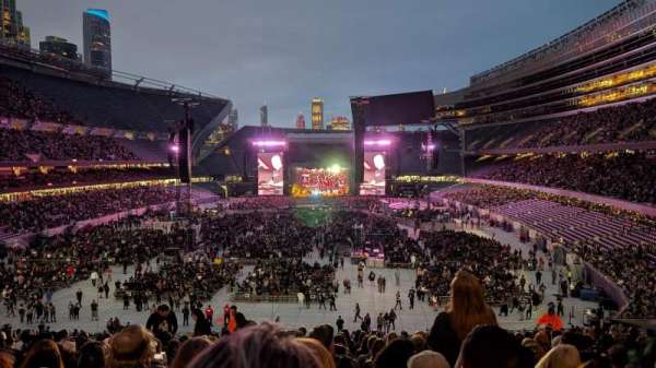 Soldier Field, section: 221, row: 17, seat: 7