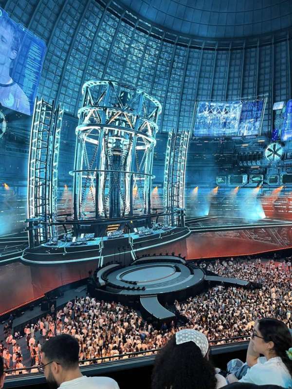 The Sphere, Vegas, section: 203, row: 10, seat: 6