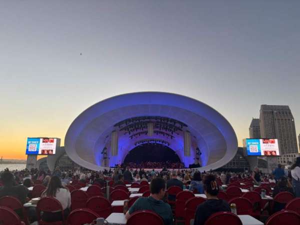 Rady Shell at Jacobs Park, section: Parkview Center, row: K, seat: 37/38
