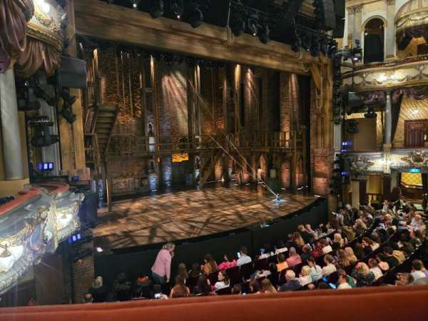 Victoria Palace Theatre, section: Royal Circle, row: A, seat: 37