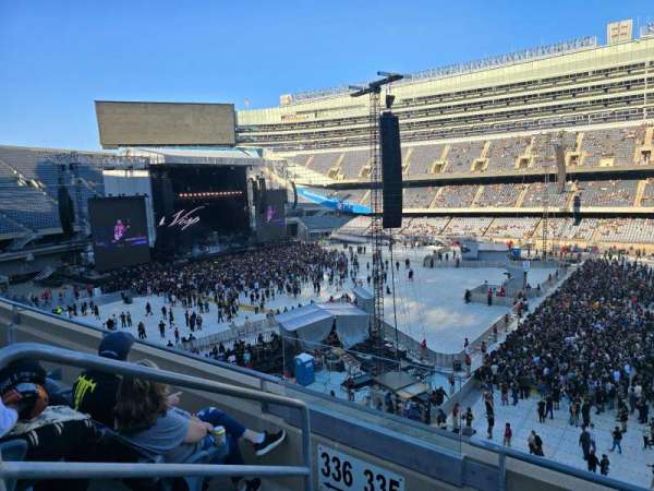Soldier Field, section: 335, row: 3, seat: 2