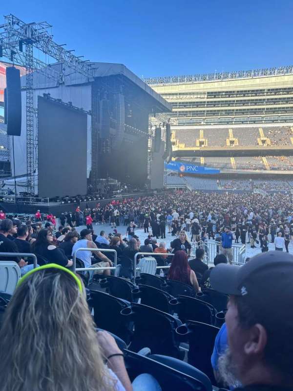 Soldier Field, section: 142, row: 12, seat: 5
