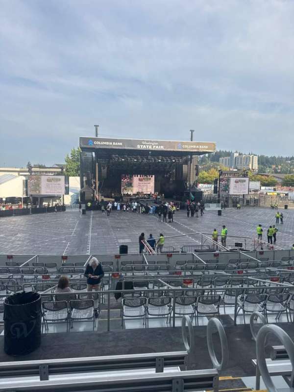 Grandstand at the Washington State Fair, section: 13, row: 5, seat: 2