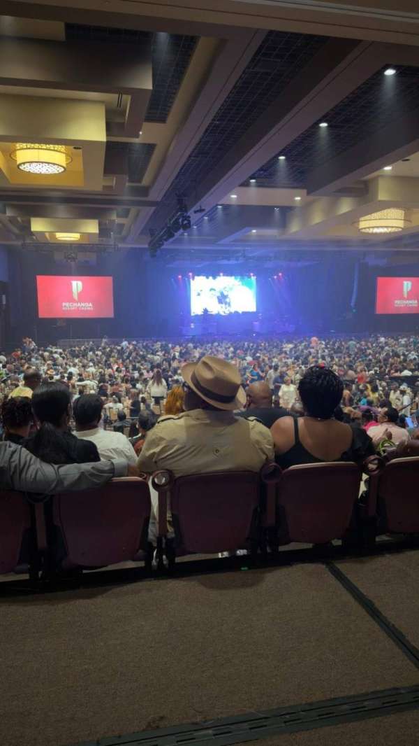 Pechanga Summit, section: UPRIGHT, row: L, seat: 617