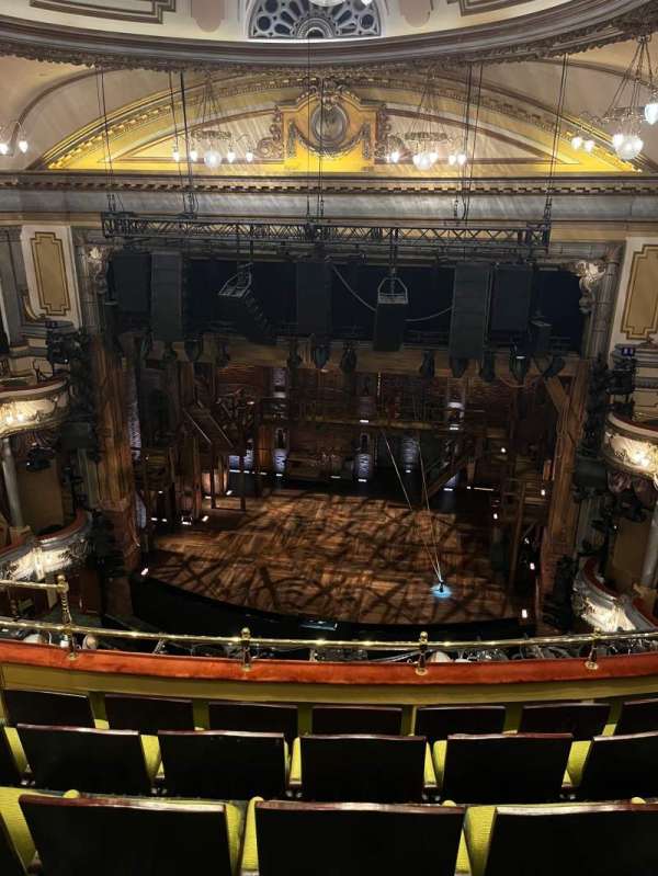 Victoria Palace Theatre, section: Grand Circle, row: E, seat: 16