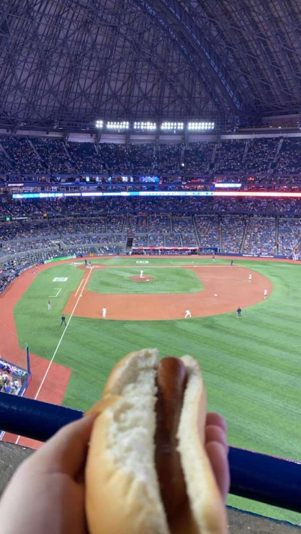 Rogers Centre, section: 508, row: 1, seat: 4