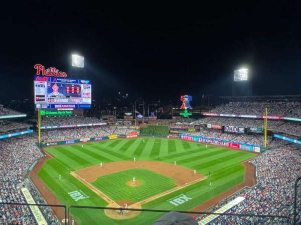 Citizens Bank Park, section: 420, row: 2, seat: 1-2