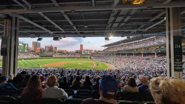Wrigley Field, section: 213, row: 12, seat: 22