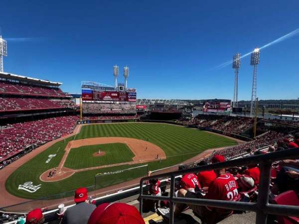 Great American Ball Park, section: 428, row: D, seat: 1