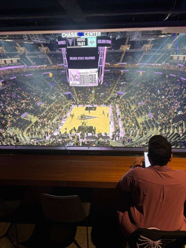 Chase Center, section: Bridge 2, row: 2, seat: 14