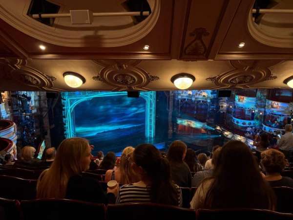 London Coliseum, section: Upper circle, row: L, seat: 51