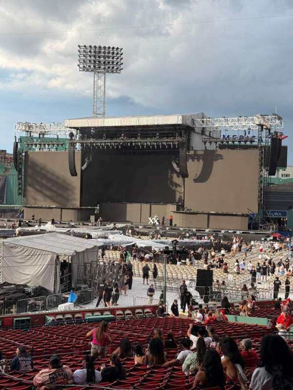 Fenway Park, section: Grandstand 12, row: 5, seat: 15