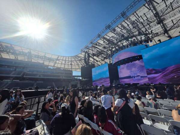 BMO Stadium, section: Floor A2, row: 9, seat: 10