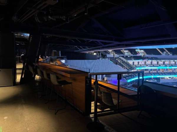 Chase Center, section: Bridge 1, row: 2