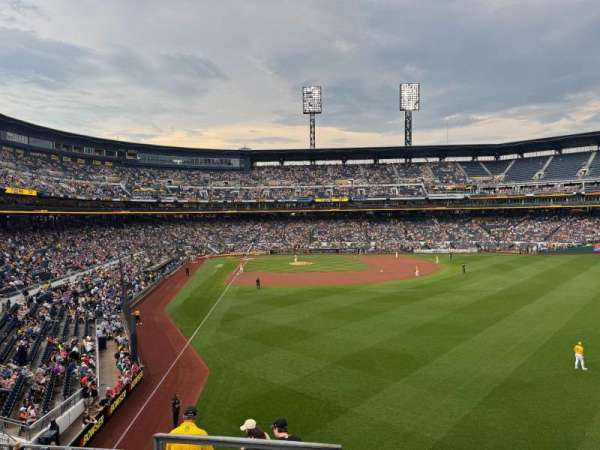 PNC Park, section: 144, row: J, seat: 19