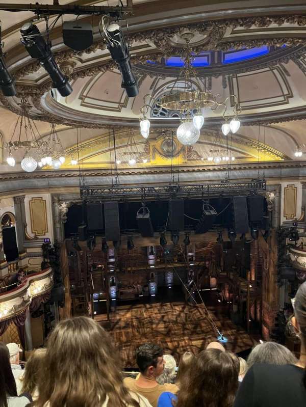 Victoria Palace Theatre, section: Grand Circle, row: F, seat: 26
