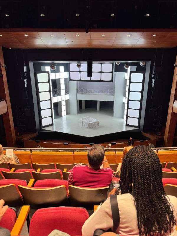 Zilkha Hall, section: Mezz, row: E, seat: 107