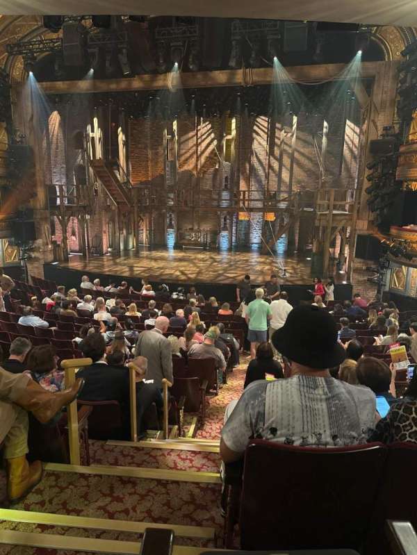 Richard Rodgers Theatre, section: Orchestra R, row: Q, seat: 2