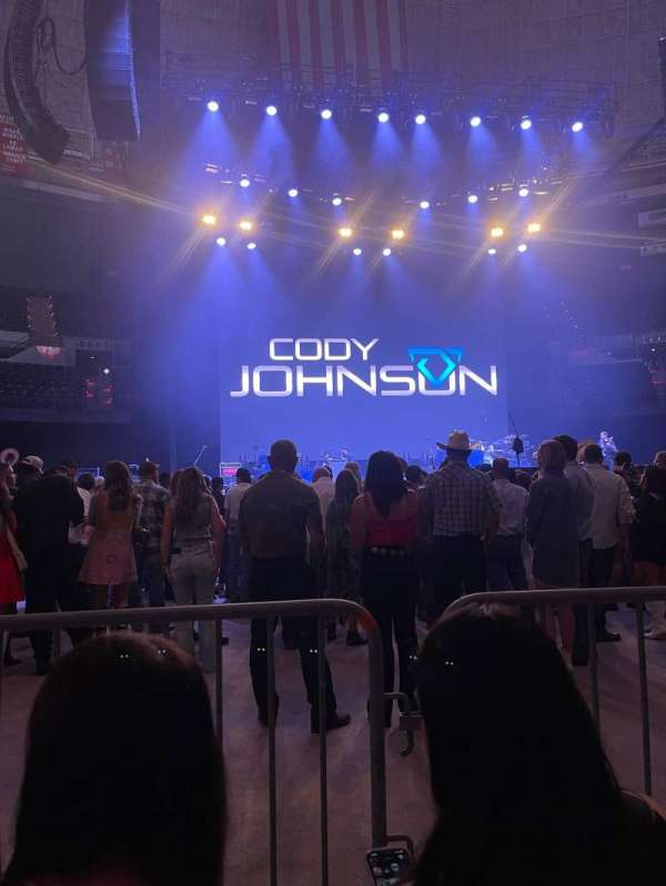 Cajundome, section: Floor 001, row: 2, seat: 2