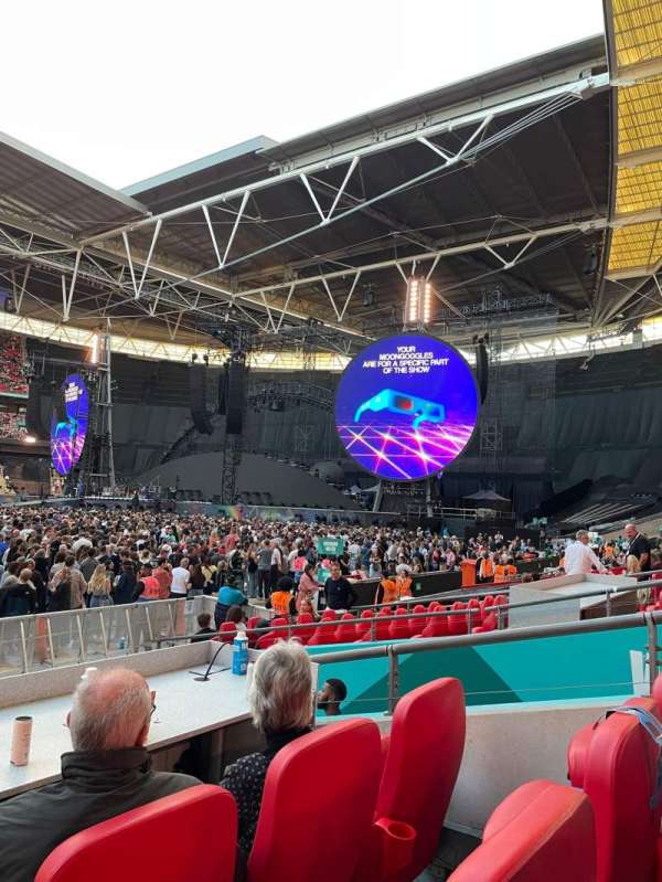 Wembley Stadium, section: 101