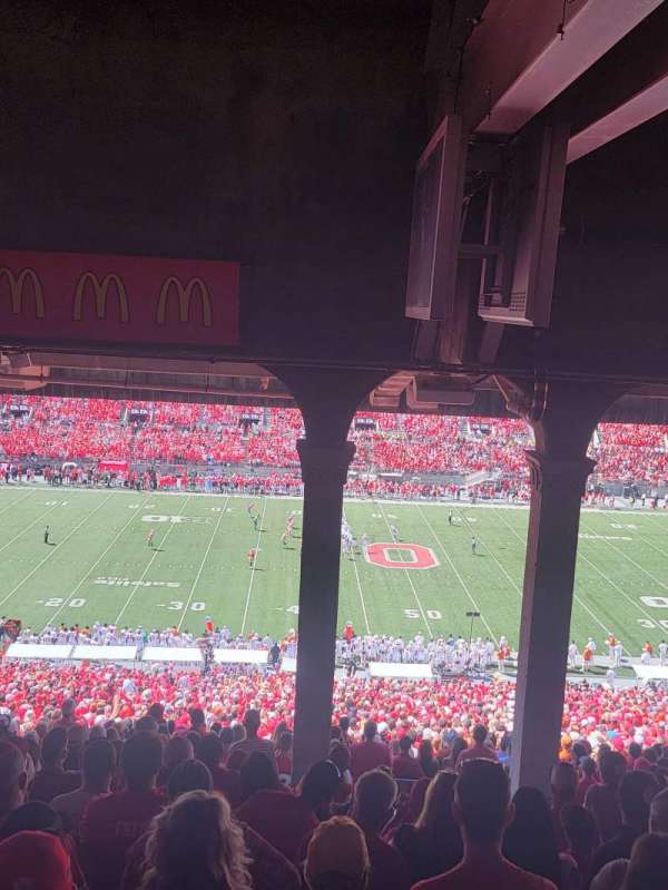 Ohio Stadium, section: 20B, row: 14, seat: 29